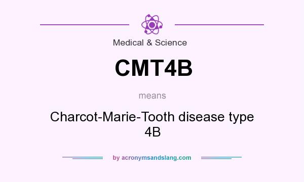 What does CMT4B mean? It stands for Charcot-Marie-Tooth disease type 4B