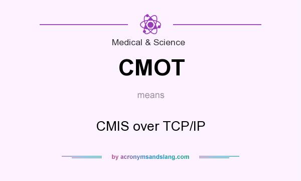 What does CMOT mean? It stands for CMIS over TCP/IP