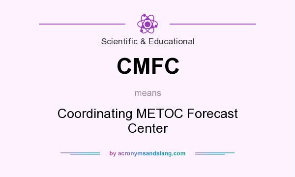 What does CMFC mean? It stands for Coordinating METOC Forecast Center