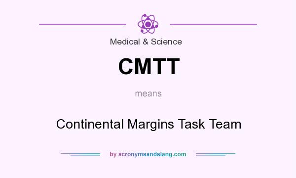What does CMTT mean? It stands for Continental Margins Task Team