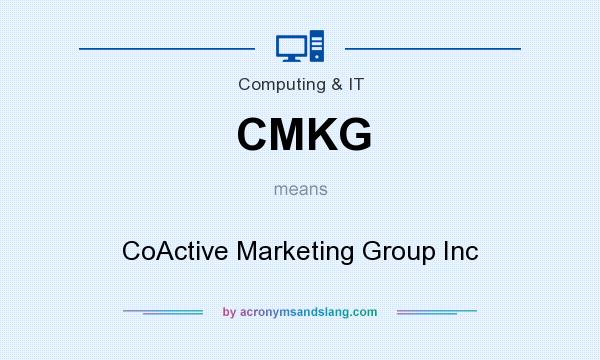 What does CMKG mean? It stands for CoActive Marketing Group Inc