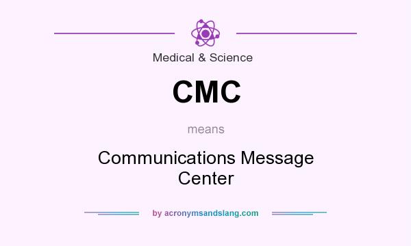 What does CMC mean? It stands for Communications Message Center