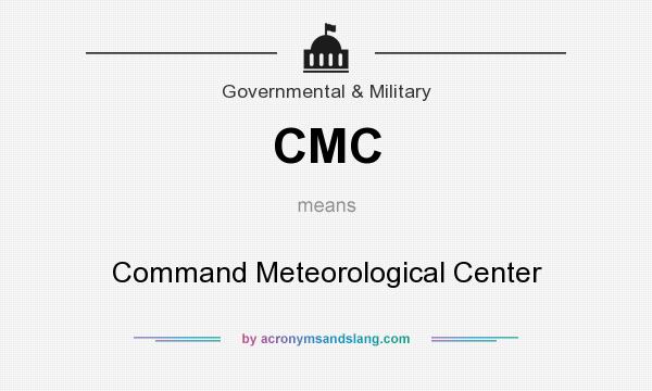What does CMC mean? It stands for Command Meteorological Center