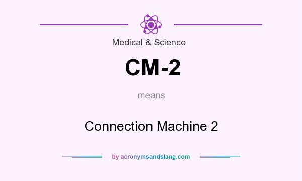 What does CM-2 mean? It stands for Connection Machine 2
