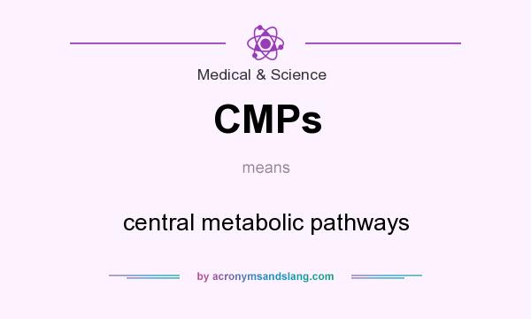 What does CMPs mean? It stands for central metabolic pathways