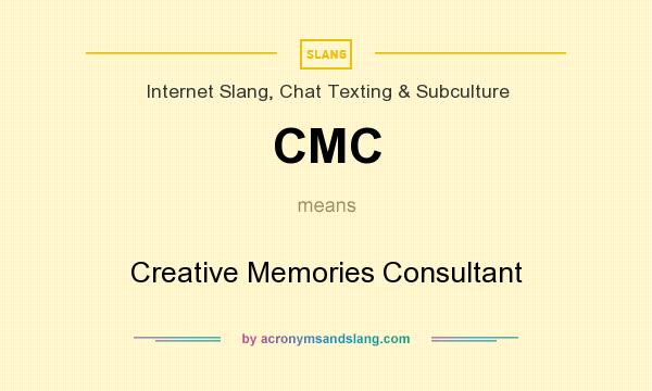 What does CMC mean? It stands for Creative Memories Consultant
