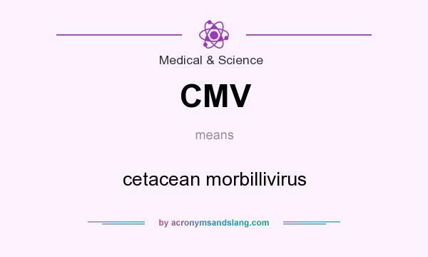 What does CMV mean? It stands for cetacean morbillivirus