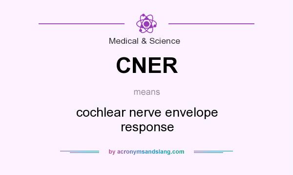What does CNER mean? It stands for cochlear nerve envelope response