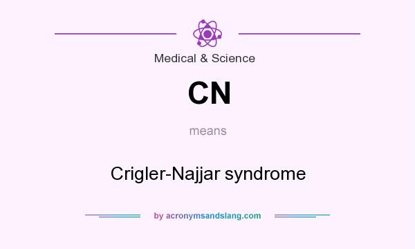 What does CN mean? It stands for Crigler-Najjar syndrome