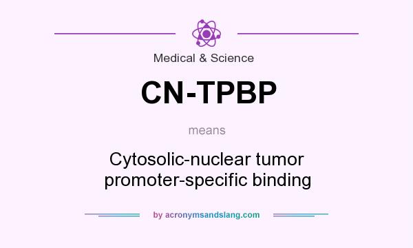 What does CN-TPBP mean? It stands for Cytosolic-nuclear tumor promoter-specific binding