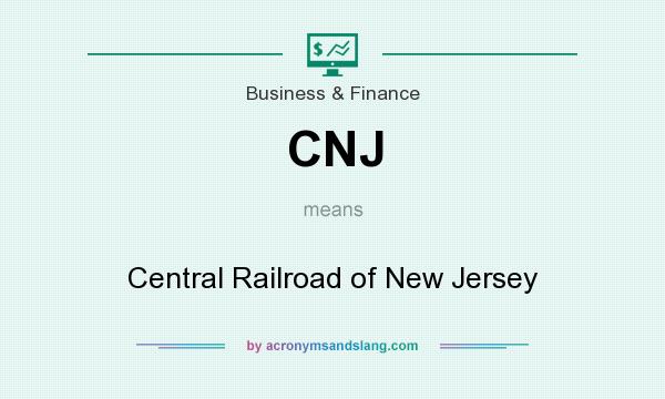 What does CNJ mean? It stands for Central Railroad of New Jersey