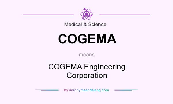 What does COGEMA mean? It stands for COGEMA Engineering Corporation