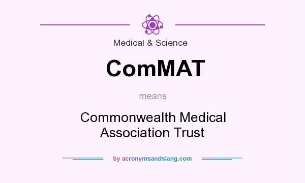 What does ComMAT mean? It stands for Commonwealth Medical Association Trust
