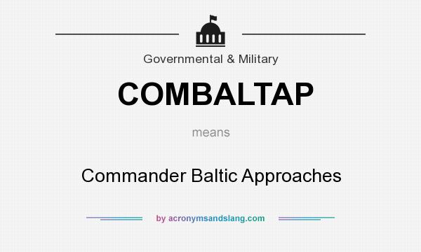What does COMBALTAP mean? It stands for Commander Baltic Approaches