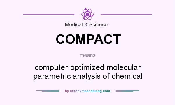 What does COMPACT mean? It stands for computer-optimized molecular parametric analysis of chemical