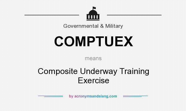 What does COMPTUEX mean? It stands for Composite Underway Training Exercise