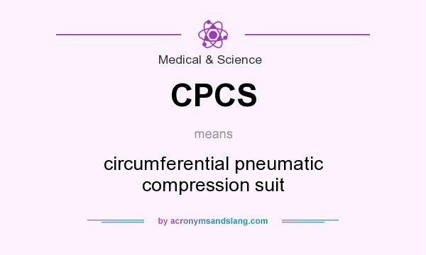 What does CPCS mean? It stands for circumferential pneumatic compression suit