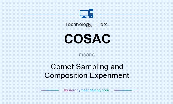 What does COSAC mean? It stands for Comet Sampling and Composition Experiment