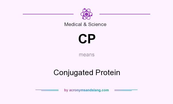 What does CP mean? It stands for Conjugated Protein
