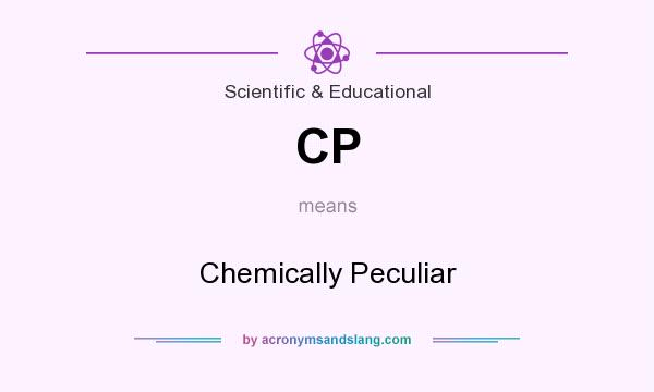 What does CP mean? It stands for Chemically Peculiar