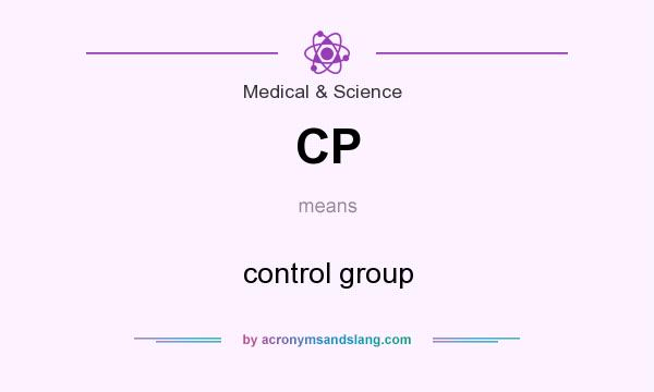 What does CP mean? It stands for control group