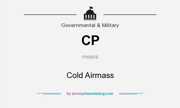 What does CP mean? It stands for Cold Airmass