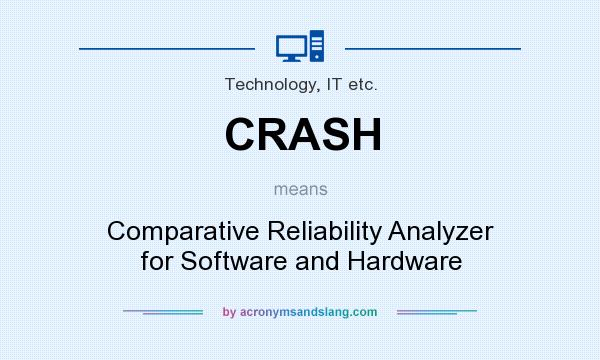 What does CRASH mean? It stands for Comparative Reliability Analyzer for Software and Hardware