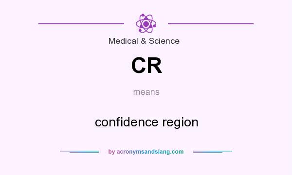 What does CR mean? It stands for confidence region