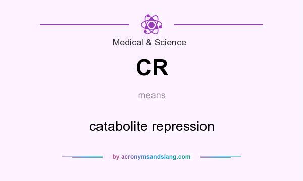 What does CR mean? It stands for catabolite repression