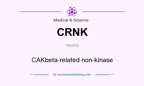 What does CRNK mean? It stands for CAKbeta-related non-kinase