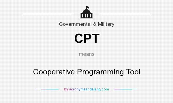 What does CPT mean? It stands for Cooperative Programming Tool