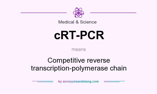 What does cRT-PCR mean? It stands for Competitive reverse transcription-polymerase chain