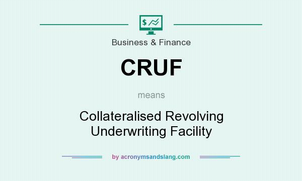 What does CRUF mean? It stands for Collateralised Revolving Underwriting Facility