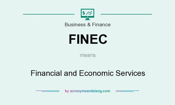 What does FINEC mean? It stands for Financial and Economic Services