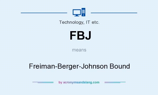What does FBJ mean? It stands for Freiman-Berger-Johnson Bound