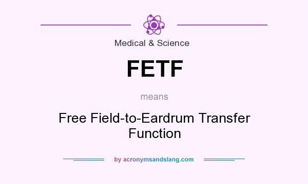 What does FETF mean? It stands for Free Field-to-Eardrum Transfer Function