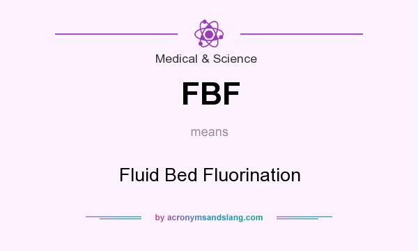 What does FBF mean? It stands for Fluid Bed Fluorination