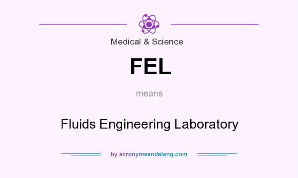 What does FEL mean? It stands for Fluids Engineering Laboratory