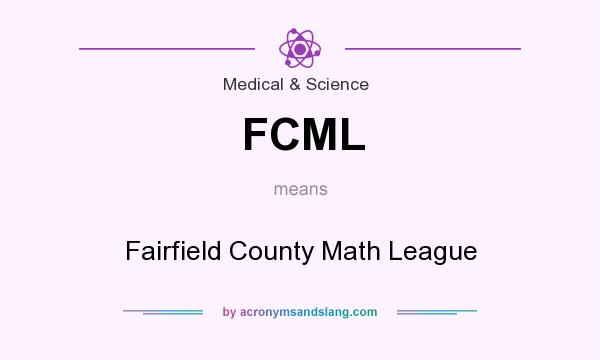 What does FCML mean? It stands for Fairfield County Math League