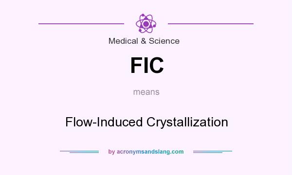 What does FIC mean? It stands for Flow-Induced Crystallization