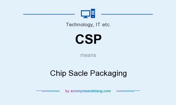 What does CSP mean? It stands for Chip Sacle Packaging