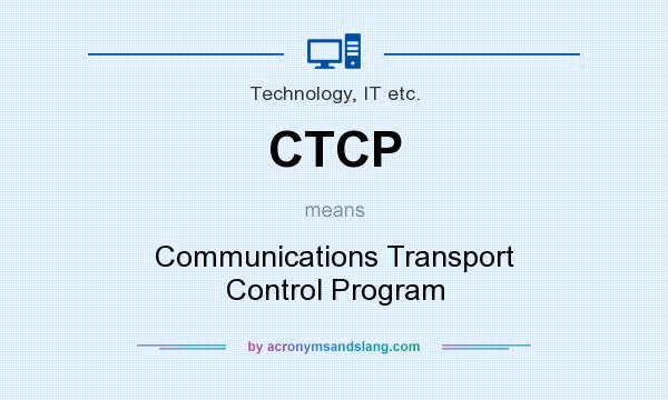 What does CTCP mean? It stands for Communications Transport Control Program