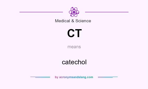 What does CT mean? It stands for catechol
