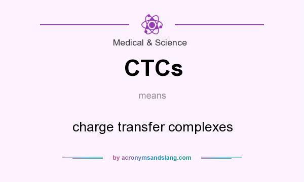 What does CTCs mean? It stands for charge transfer complexes