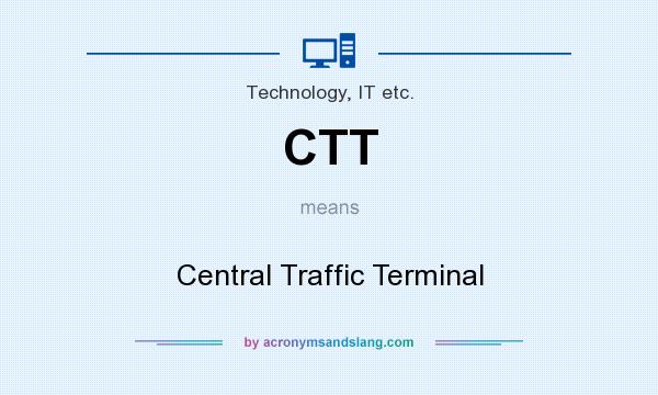 What does CTT mean? It stands for Central Traffic Terminal