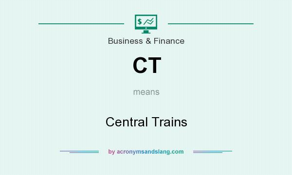 What does CT mean? It stands for Central Trains