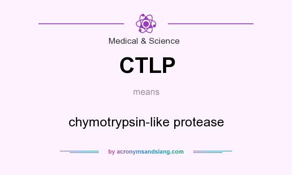 What does CTLP mean? It stands for chymotrypsin-like protease