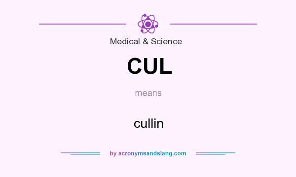 What does CUL mean? It stands for cullin