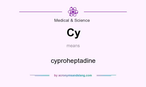 What does Cy mean? It stands for cyproheptadine