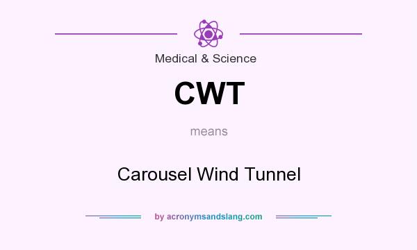 What does CWT mean? It stands for Carousel Wind Tunnel